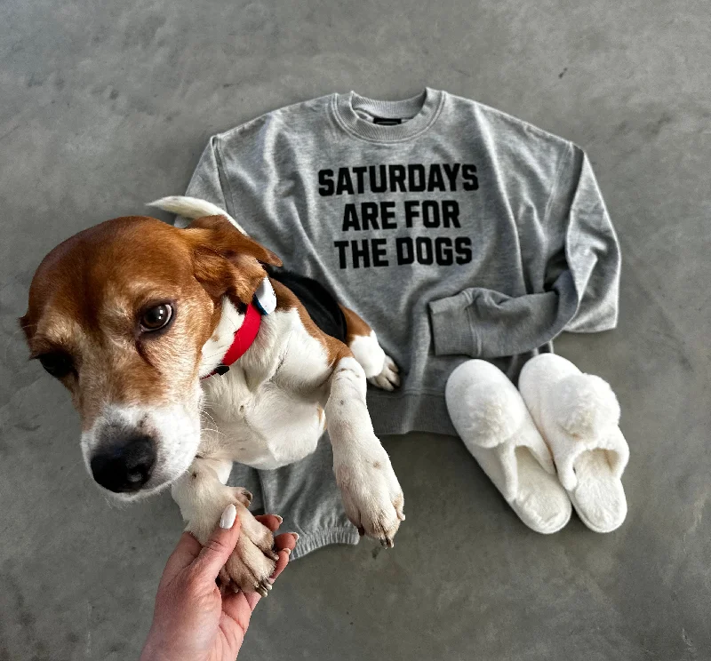 Saturdays Are For The Dogs Graphic Crew