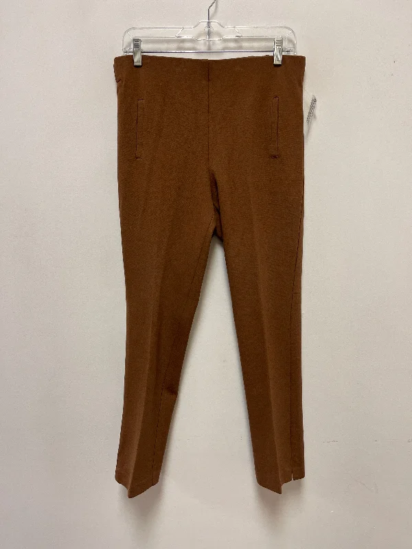 Pants Leggings By Chicos In Bronze, Size: 8