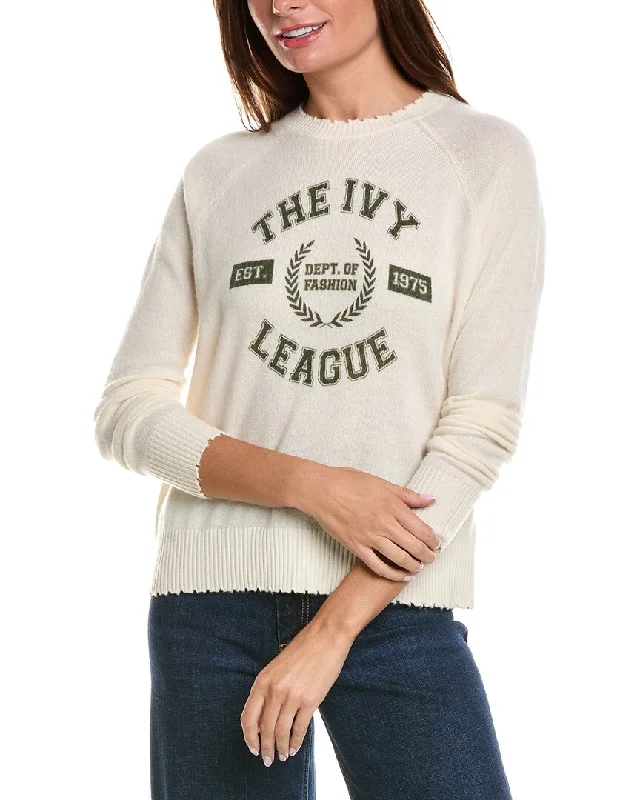 Minnie Rose Ivy League Cashmere Sweatshirt