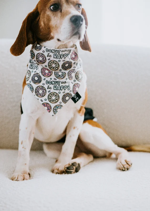 Donut Worry Dog Bandana