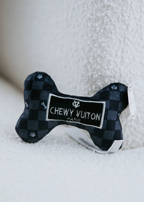 Chewy Vuiton Checker Bone