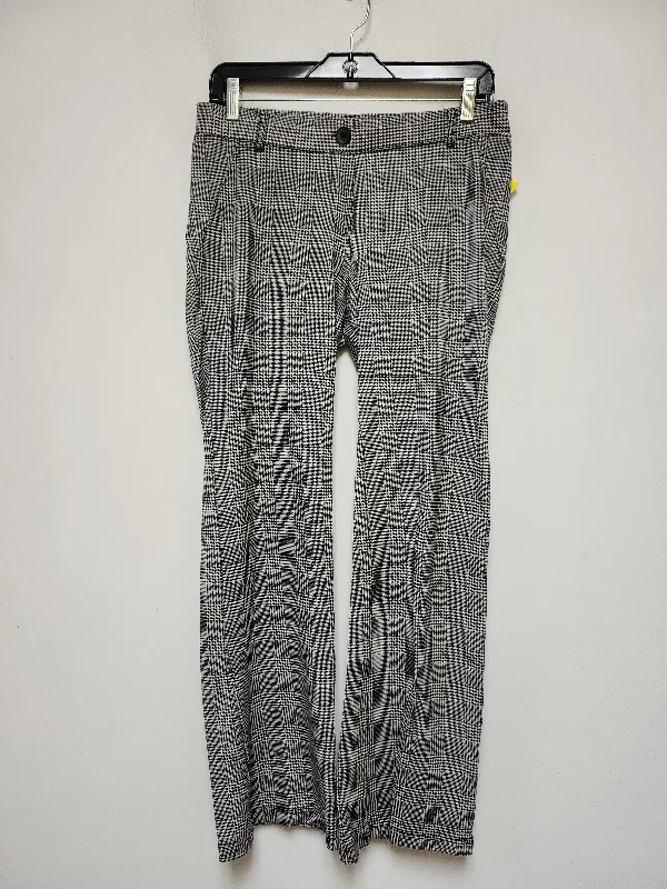 Pants Leggings By Betabrand In Plaid Pattern, Size: 8