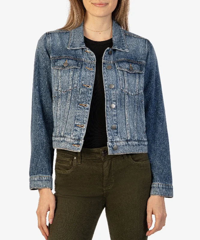 Julia Denim Crop Jacket