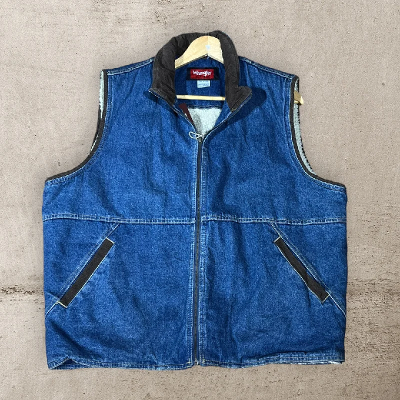 Vintage Wrangler Denim Vest XL