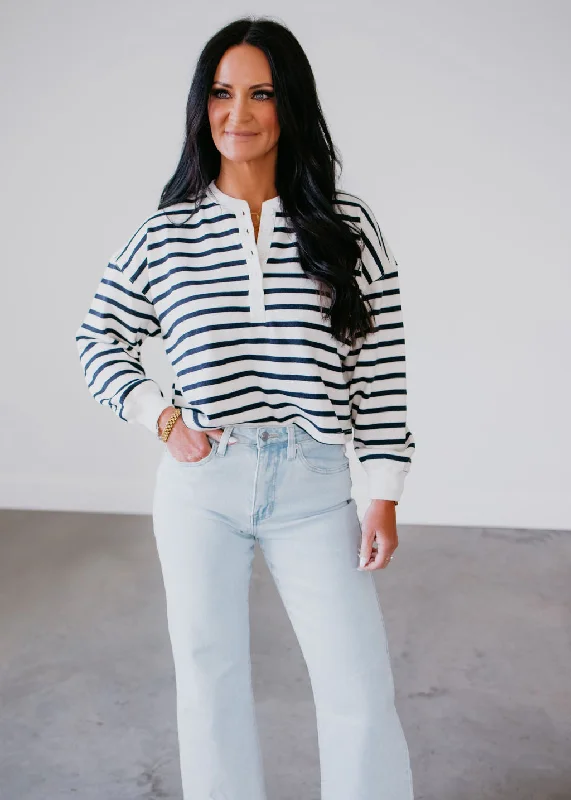 Cove Striped Pullover