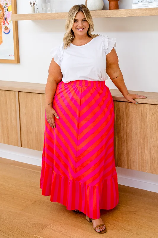 FINAL SALE | Penelope Maxi Skirt Delani Print