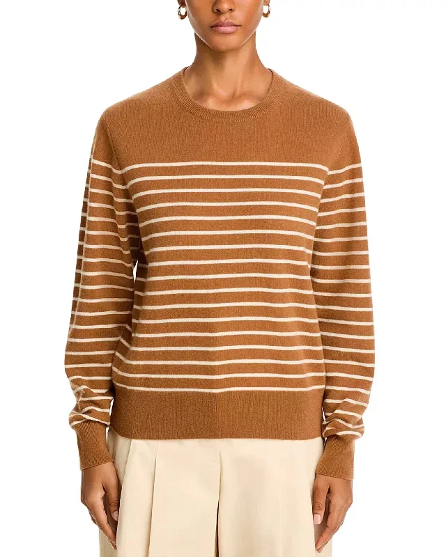 The Betty Cashmere Sweater In Vicuna Cream