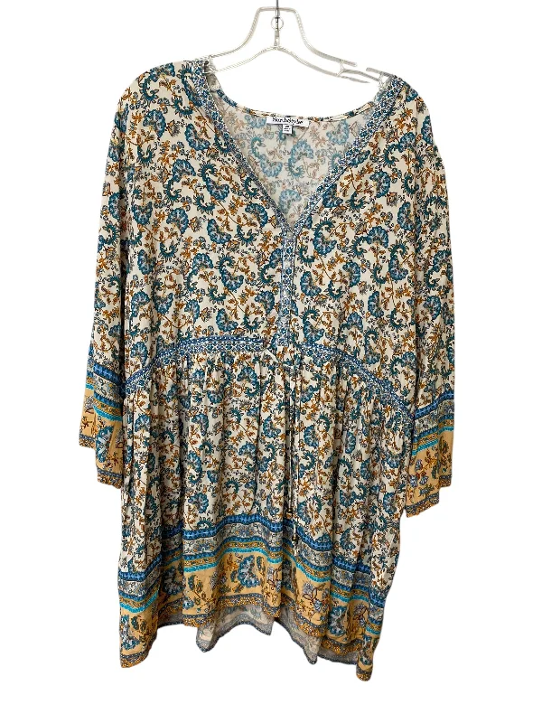 Top Long Sleeve By Northstyle In Multi-colored, Size: 2x