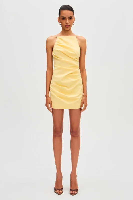 Emmie Mini Dress Lemon